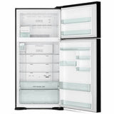 REFRIGERATEUR HITACHI COMBINE 2PORTES 550LITRES NOIR RW6907PB