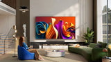 TELEVISEUR HISENSE 85" LED SMART VIDAA 4K QLED QUANTUM DOT 85Q6N