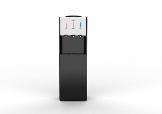FONTAINE HAIER AVEC FRIGO NOIR BLANC HWDC2421R