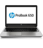 ORDINATEUR HP 15POUCES CORE I5 RAM8 MEMOIRE 256GO G4 HP650