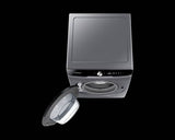 Machine à laver SAMSUNG 17KG/10KG séchage front load noir WD17T6300GP/SP