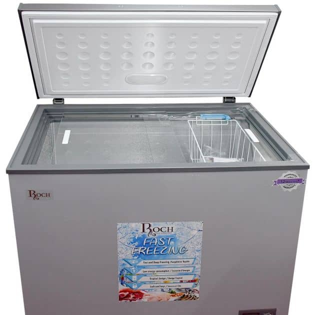 Congélateur ROCH horizontal 230 litres gris RCF30BB