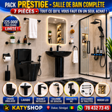 𝐏𝐀𝐂𝐊 𝐏𝐑𝐄𝐒𝐓𝐈𝐆𝐄 – 𝐒𝐀𝐋𝐋𝐄 𝐃𝐄 𝐁𝐀𝐈𝐍 𝐂𝐎𝐌𝐏𝐋𝐄̀𝐓𝐄 - 7 PIÈCES TOUT CE QU'IL VOUS FAUT EN UN SEUL ACHAT