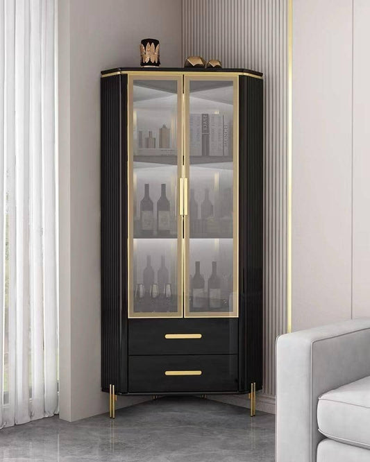 Vaisselier 190XX90CM noir W6318