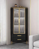 Vaisselier 190XX90CM noir W6318