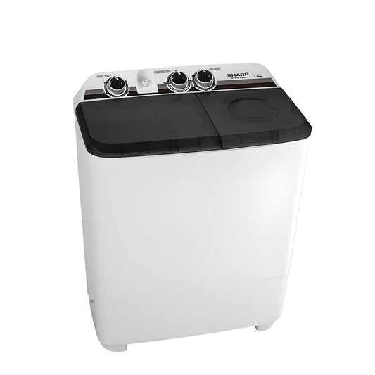 MACHINE A LAVER SHARP 7KG SEMI AUTOMATIC BLANC EST75XWNBK