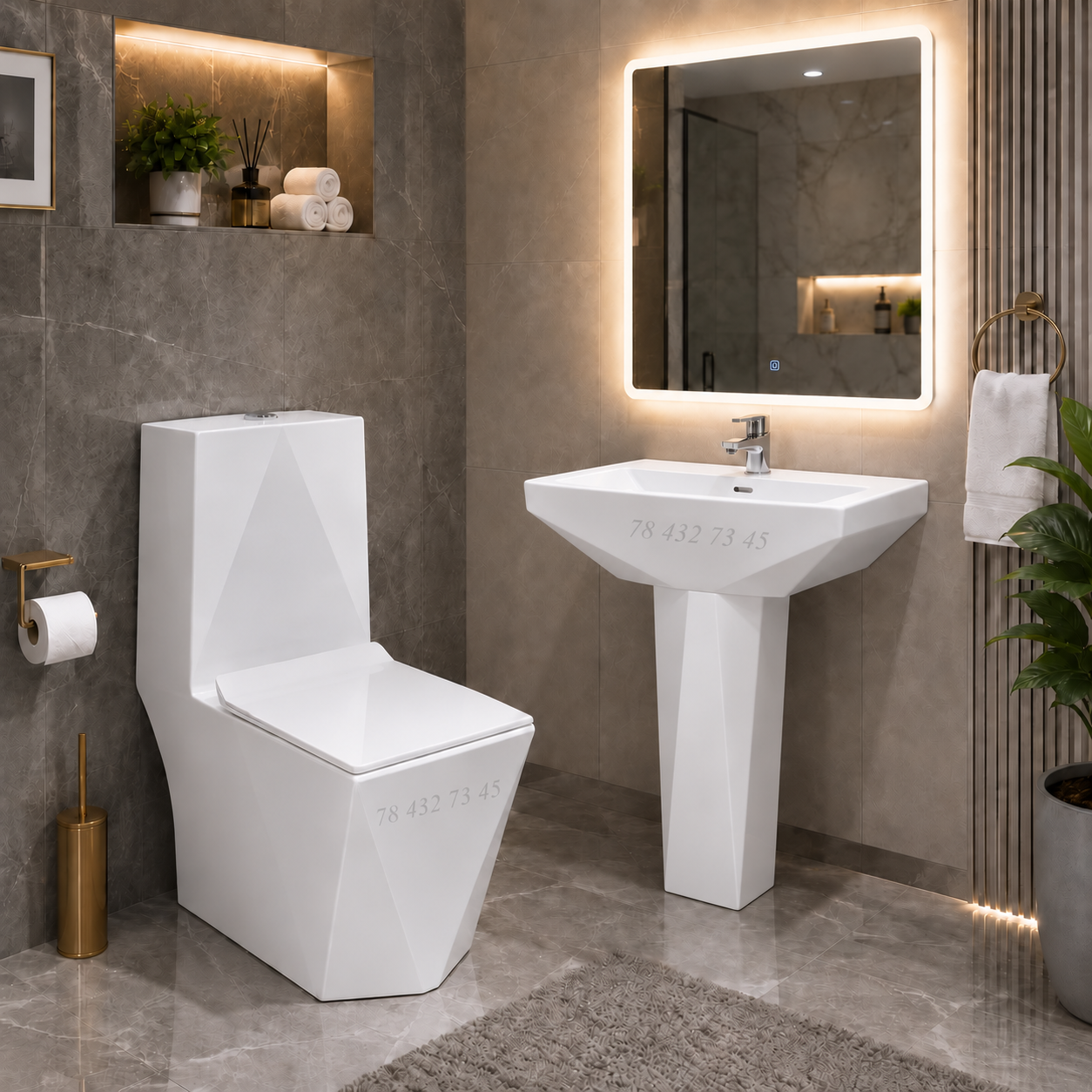 PACK CONFORT – Salle de Bain Complète en 1 SEUL PACK !