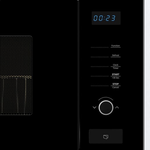 Micro onde HISENSE encastrable 25litreq avec grille noir HB25MOBX7G