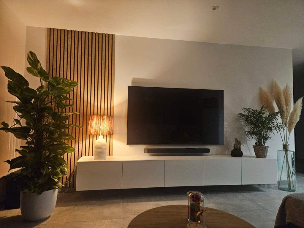 Meuble TV Blanc - 3 Mètres