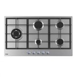 PLAQUE HAIER ENCASTRABLE 5FEUX 90X60 A GAZ INOX HOB790SS