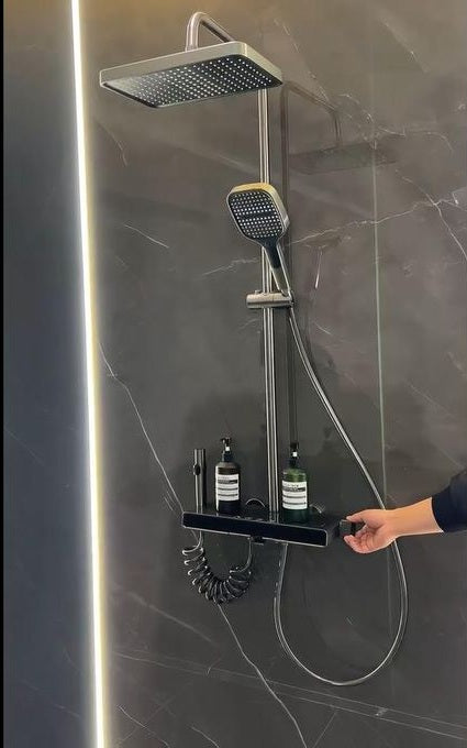 Pack Sanitaire complet - 7 Pièces: Tout ce qu'il vous faut en un seul Pack - Chaise et lavabo en blanc