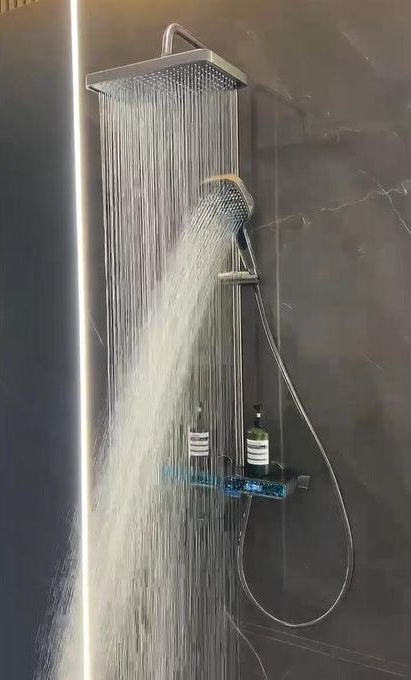 Pack Sanitaire complet - 7 Pièces: Tout ce qu'il vous faut en un seul Pack - Chaise et lavabo en blanc