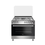 CUISINIERE CAC 5FEUX 90X60 INOX FULL OPTION CAC90G