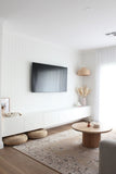 Meuble TV Blanc - 3 Mètres