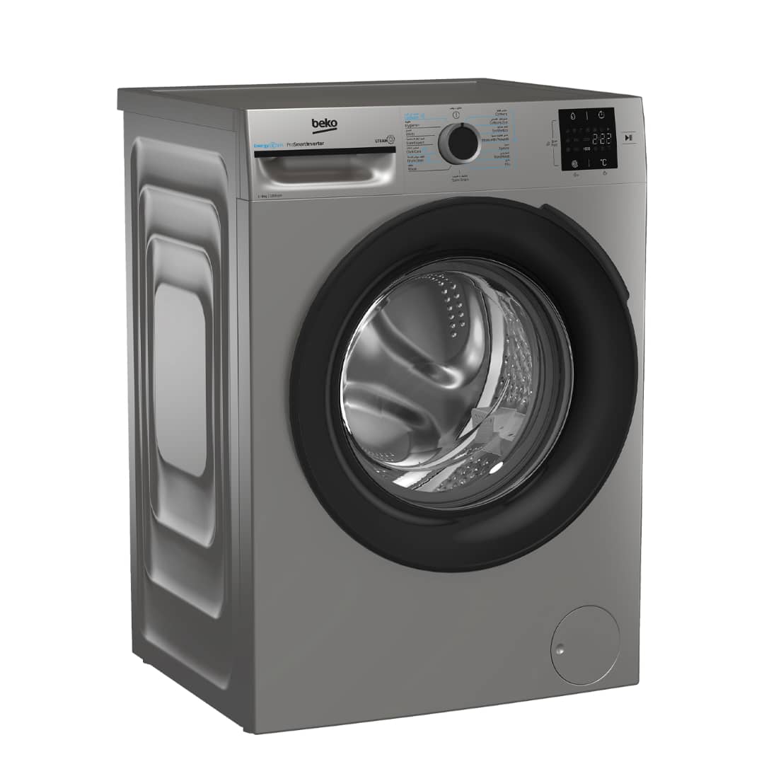 Machine à laver BEKO 8KG 12000TR/MIN FRONT LOAD gris BM3WFT38200BS