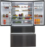 Réfrigérateur HAIER SIDE BY SIDE 4portes french door 1000litres noir HS26FSNAAAA