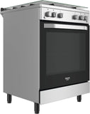 CUISINIERE HOTPOINT 4FEUX A GAZ 60X60 FOUR A GAZ GRIS HS67G2PMX/IT/1