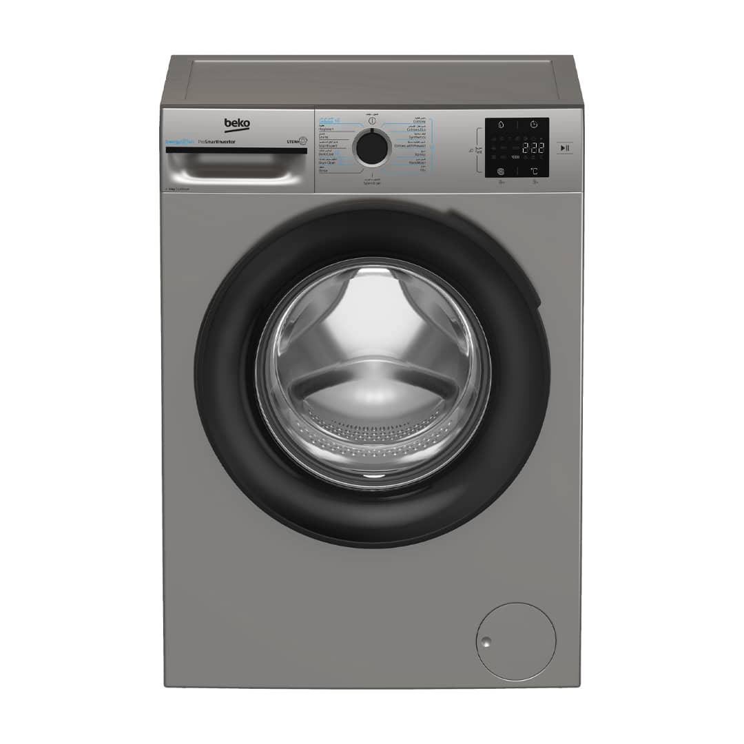 Machine à laver BEKO 8KG 12000TR/MIN FRONT LOAD gris BM3WFT38200BS