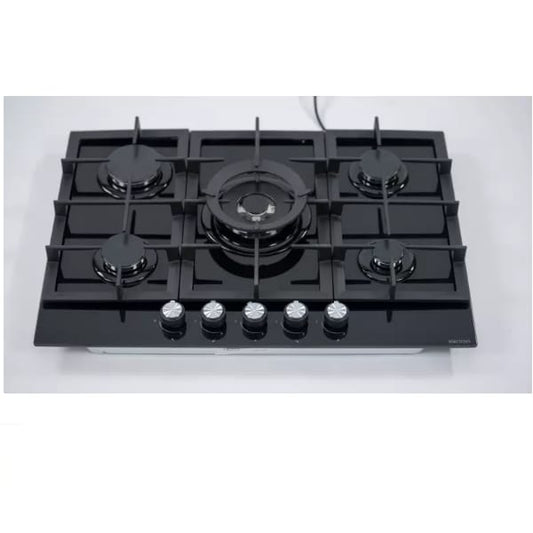 PLAQUE ELACTRON ENCASTRABLE 5FEUX 90X60 A GAZ MIRROIR BL045