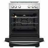 CUISINIERE INDESIT 4FEUX A GAZ 60X60 FOUR A GAZ GRIS IS67G1PCX/MEA