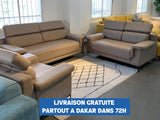 SALON CANAPE 6PLACES COULEUR AU CHOIX CONFORMA