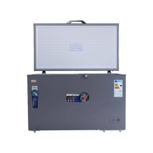CONGELATEUR ASTECH 400LITRES AVEC VITRE GRIS CH400GM