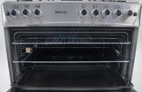 CUISINIERE ELACTRON 5FEUX 90X60 INOX EL6090