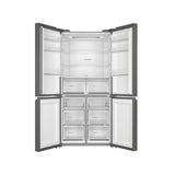 Réfrigérateur HAIER SIDE BY SIDE 4 portes noir HRF700BG