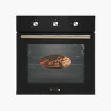 Four LCS encastrable 60X60 à gaz noir NGB2BL