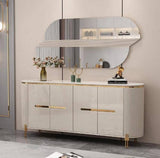 Table console 180X40CM / 130X70CM gris G6318+M6318