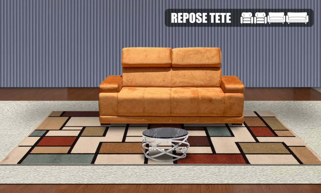 Salon canape 7places repose tète car couleur au choix