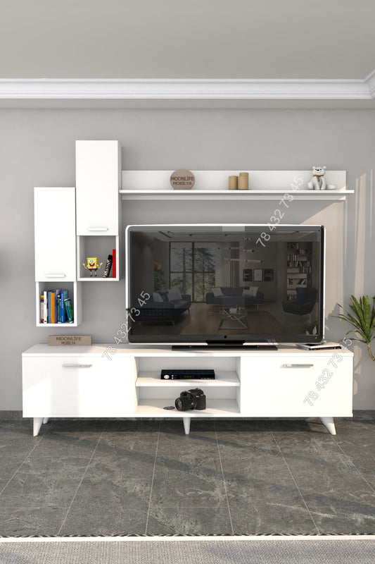 Meuble TV Blanc - 1m80