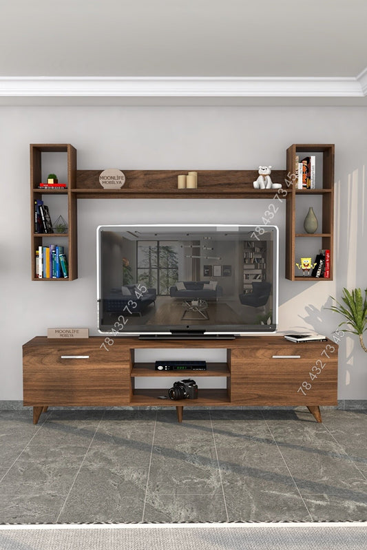 Meuble TV Marron- 1m80