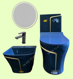 Ensemble Lavabo + Chaise Anglaise