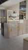 CHAMBRE A COUCHER 6BATTANTS 9PIECES BEIGE