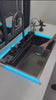 Évier de cuisine multifonction à cascade, Evier intelligent moderne avec affichage numérique en acier inoxydable avec accessoires