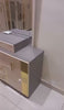 CHAMBRE A COUCHER 6BATTANTS 4PIECES BEIGE GRIS DORÉ