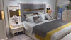 CHAMBRE A COUCHER 6BATTANTS 7PIECES BEIGE GRIS DORÉ