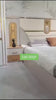 CHAMBRE A COUCHER 6BATTANTS 6PIECES MARRON BLANC