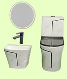 Ensemble Lavabo + Chaise Anglaise